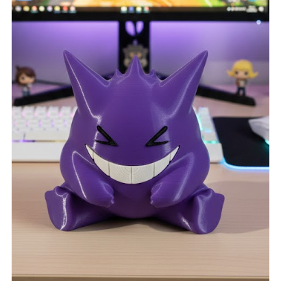 Suporte Controle PS5 PS4 Gengar em impressão 3D — Moldz3D — foto 4