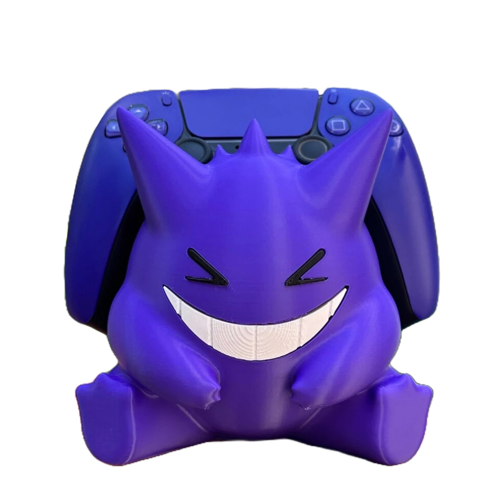 Suporte Controle PS5 PS4 Gengar em impressão 3D — Moldz3D — foto 10